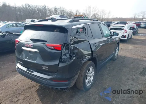 2021 GMC Terrain Awd Sle z USA, uszkodzony, nr VIN 3GKALTEV0ML388443